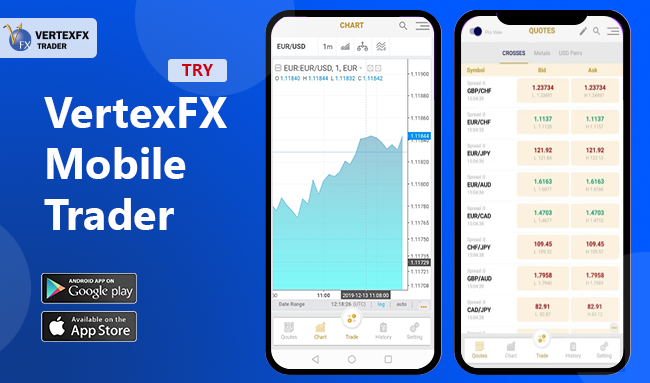 Never Miss a Trade with VertexFX Mobile Trader